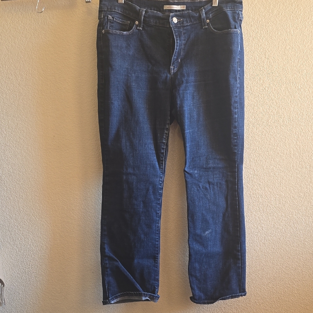 Womens Levis Waterless Staright Boot Cut Jeans Size 16